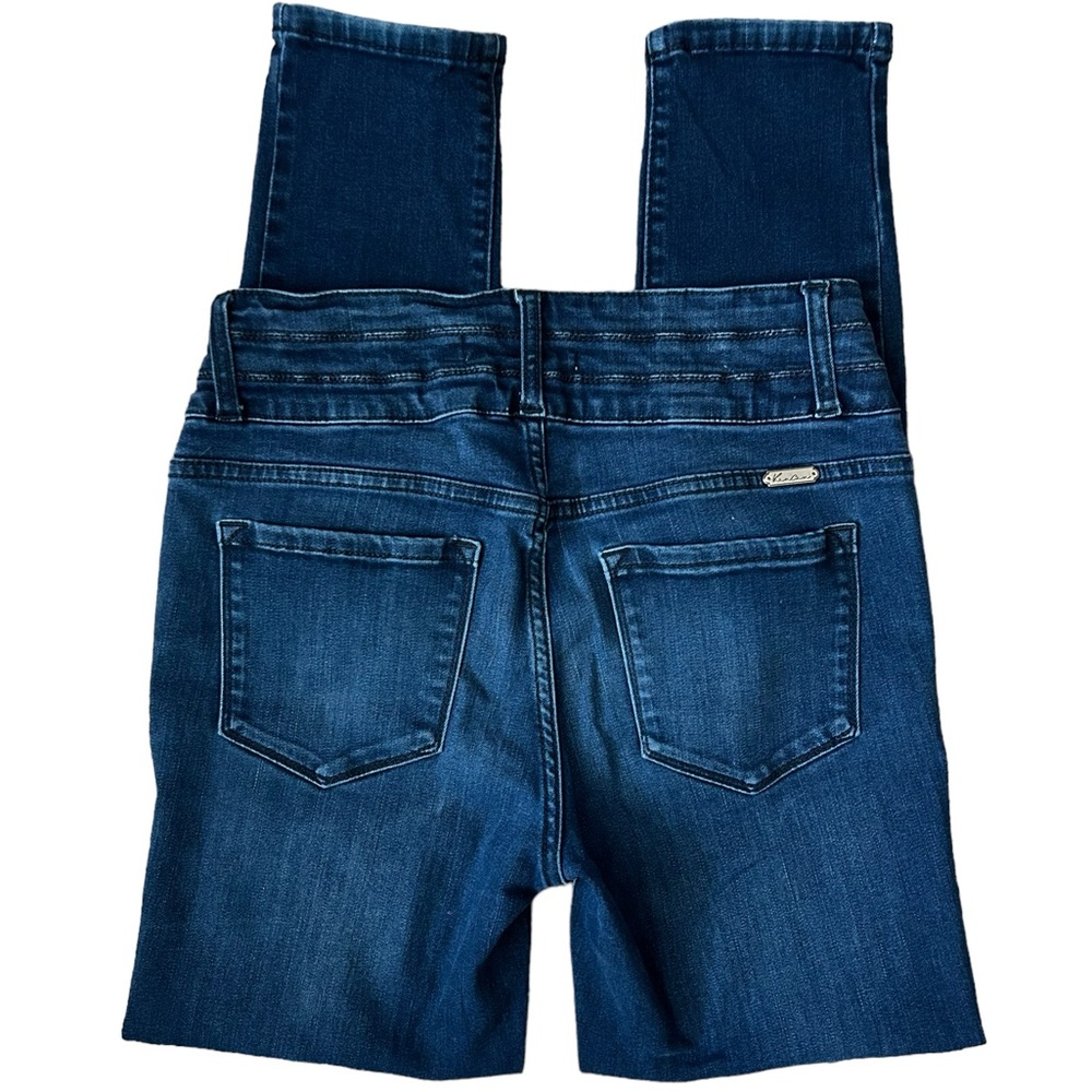 KanCan Bootlegger Daniel High Waisted Dark Wash Jeans #KC7108D - Picture 5 of 11